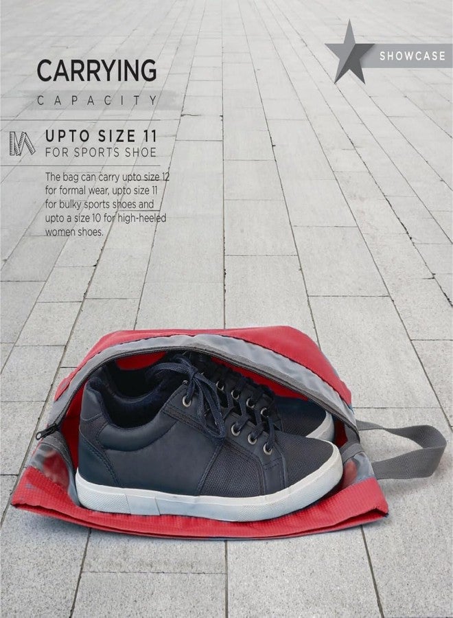 Krizkey Shoe Pouch Travel Organizer - Packing and Footwear Storage for Men, Women [Pack of 2] - Image 5